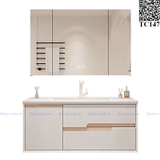 TC147 - Tủ chậu nhựa cao cấp. KT: 50x90cm