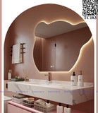 TC183 - Tủ chậu màu hồng cao cấp