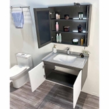 TỦ CHẬU NHỰA MẶT ĐÁ CHỐNG XƯỚC CHẬU SỨ ÂM TC2065
