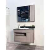 TỦ CHẬU NHỰA MẶT ĐÁ CHỐNG XƯỚC, CHẬU SỨ ÂM TC2069