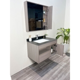 TỦ CHẬU NHỰA MẶT ĐÁ CHỐNG XƯỚC, CHẬU SỨ ÂM TC2069