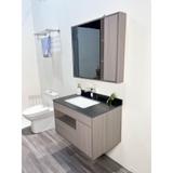 TỦ CHẬU NHỰA MẶT ĐÁ CHỐNG XƯỚC, CHẬU SỨ ÂM TC2069
