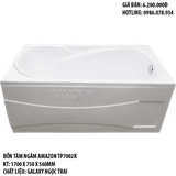TP7002R - BỒN TẮM NGÂM CHỮ NHẬT NGỌC TRAI GALAXY  