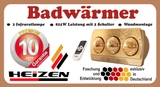HE3BR - Đèn sưởi nhà tắm Heizen 3 bóng có điều khiển từ xa