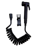 CB21 - Combo trọn bộ phòng tắm, bồn cầu liền khối, tủ chậu nhôm đen, sen cây nhiệt độ..