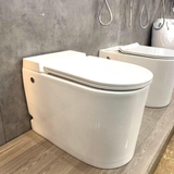 KA3771 - Bồn cầu cảm ứng đá chân xả nước