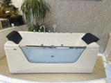 KB708 - Bồn tắm massager cao cấp, chất liệu Acrylic. Kích thước: 1700 x 800 x 600 (mm). Tặng kèm kệ gỗ