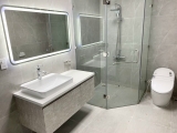 TC2191- TỦ CHẬU NHỰA, MẶT ĐÁ CHẬU SỨ BÁN ÂM CAO CẤP 