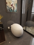 K6903 - Bồn cầu trứng thông minh cao cấp full chức năng, tự động mở nắp, sấy khô, sưởi ấm ghế ngồi...