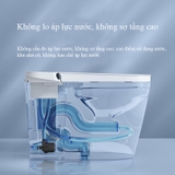 K6909 - Bồn Cầu Thông Minh nắp ngồi hình chữ U Vòng Mở Rộng Chỗ Ngồi. Bể Chứa Nước Giấu Kích Thước Lớn