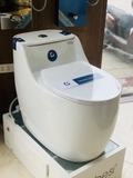 KANAX02 - Combo phòng tắm cao cấp, bồn cầu liền khối, sen cây hiển thị nhiệt độ, bàn đá 2 tầng...