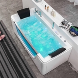 KB708 - Bồn tắm massager cao cấp, chất liệu Acrylic. Kích thước: 1700 x 800 x 600 (mm). Tặng kèm kệ gỗ