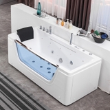 KB708 - Bồn tắm massager cao cấp, chất liệu Acrylic. Kích thước: 1700 x 800 x 600 (mm). Tặng kèm kệ gỗ