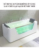 KB708 - Bồn tắm massager cao cấp, chất liệu Acrylic. Kích thước: 1700 x 800 x 600 (mm). Tặng kèm kệ gỗ