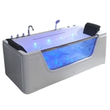 KB708 - Bồn tắm massager cao cấp, chất liệu Acrylic. Kích thước: 1700 x 800 x 600 (mm). Tặng kèm kệ gỗ