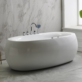 KB714 - Bồn tắm sục massager cao cấp, kích thước1700x700x600m. Tặng kèm kệ gỗ