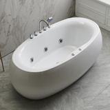 KB714 - Bồn tắm sục massager cao cấp, kích thước1700x700x600m. Tặng kèm kệ gỗ