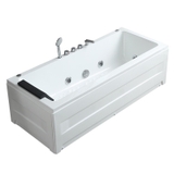 KB716 - Bồn tắm massager chữ nhật cao cấp, kích thước: 160x750x600mm