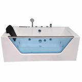 KB719 - Bồn tắm massager chữ nhật cao cấp, kích thước: 1700x750x650mm