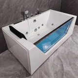 KB719 - Bồn tắm massager chữ nhật cao cấp, kích thước: 1700x750x650mm