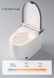 K6917 - Bồn cầu thông minh cao cấp full chức năng,  có xịt bọt