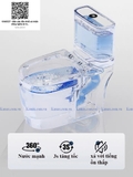 KA6037 - Bồn cầu liền khối xả nhấn công nghệ xả mới