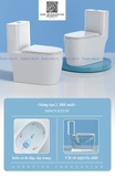 KA6037 - Bồn cầu liền khối xả nhấn công nghệ xả mới