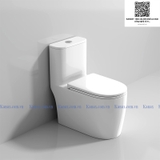 KA6037 - Bồn cầu liền khối xả nhấn công nghệ xả mới