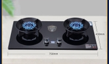 SV229 - Bếp gas âm 2 lò sevilla. Kích thước mặt kính: 750x450mm