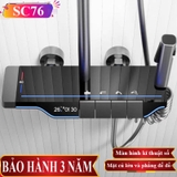 SC76 - Sen cây bàn phím củ vuông, có dải led xanh, màn hình hiển thị led cao cấp