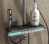 KANAX57B - Combo trọn bộ phòng tắm cao cấp, tủ chậu nhựa, bồn cầu men nano tuyết