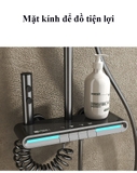 SC78 - Sen cây bàn phím ghi xám có dải led và màn hình hiển thị