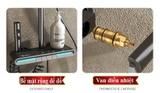 SC78 - Sen cây bàn phím ghi xám có dải led và màn hình hiển thị