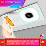 KNS01 - PRO - Quạt sưởi âm trần chức năng 7 in 1, kết nối bluetooth nghe nhạc