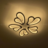 OT006 - 5 - Đèn pha lê ốp trần 5 cánh cao cấp đường kính 60cm