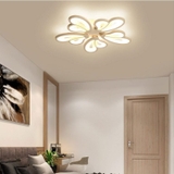 OT006 - 5 - Đèn pha lê ốp trần 5 cánh cao cấp đường kính 60cm
