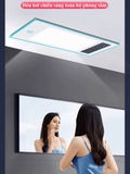 S107 - Máy sưởi nhà tắm chức năng 6in1 - Sưởi ấm, hút mùi, thông gió, quạt mát, sấy khô, chiếu sáng