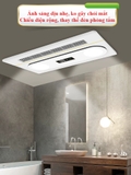 S117 - Máy sưởi nhà tắm chức năng 6in1 - Sưởi ấm, hút mùi, thông gió, quạt mát, sấy khô, chiếu sáng