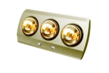 SK03T - Đèn sưởi treo tường nhà tắm 3 bóng thẳng cao cấp