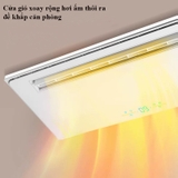 S132 - Đèn sưởi âm trần nhà tắm 6 chức năng, cửa gió xoay 120 độ
