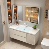 TC05K - Tủ chậu nhựa PVC đặc chịu nước, hàng đặt theo yêu cầu, kích thước và màu sắc tùy chọn