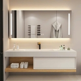 TC14K - Tủ bàn đá nhựa PVC đặc chịu nước, hàng đặt theo yêu cầu, kích thước và màu sắc tùy chọn. LH để được giá tốt: 0975.296.975