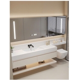 TC16K - Tủ bàn đá văng bồn cầu, nhựa PVC đặc chịu nước, hàng đặt theo yêu cầu, kích thước và màu sắc tùy chọn. LH để được giá tốt: 0975.296.975