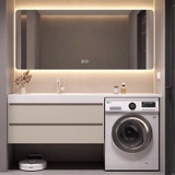 TC17K - Tủ chậu kết hợp máy giặt, nhựa PVC đặc chịu nước, hàng đặt theo yêu cầu, kích thước và màu sắc tùy chọn. LH để được giá tốt: 0975.296.975