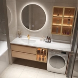 TC18K - Tủ chậu kết hợp máy giặt, nhựa PVC đặc chịu nước, hàng đặt theo yêu cầu, kích thước và màu sắc tùy chọn. LH để được giá tốt: 0975.296.975