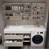 TC22K - Tủ chậu kết hợp máy giặt, nhựa PVC đặc chịu nước, hàng đặt theo yêu cầu, kích thước và màu sắc tùy chọn. LH để được giá tốt: 0975.296.975