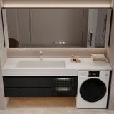 TC22K - Tủ chậu kết hợp máy giặt, nhựa PVC đặc chịu nước, hàng đặt theo yêu cầu, kích thước và màu sắc tùy chọn. LH để được giá tốt: 0975.296.975