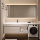 TC23K - Tủ chậu kết hợp máy giặt, nhựa PVC đặc chịu nước, hàng đặt theo yêu cầu, kích thước và màu sắc tùy chọn. LH để được giá tốt: 0975.296.975