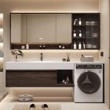 TC31K - Tủ chậu kết hợp máy giặt, nhựa PVC đặc chịu nước, hàng đặt theo yêu cầu, kích thước và màu sắc tùy chọn. LH để được giá tốt: 0975.296.975