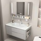 TC33K - Tủ chậu nhựa PVC đặc chịu nước, hàng đặt theo yêu cầu, kích thước và màu sắc tùy chọn. LH để được giá tốt: 0975.296.975